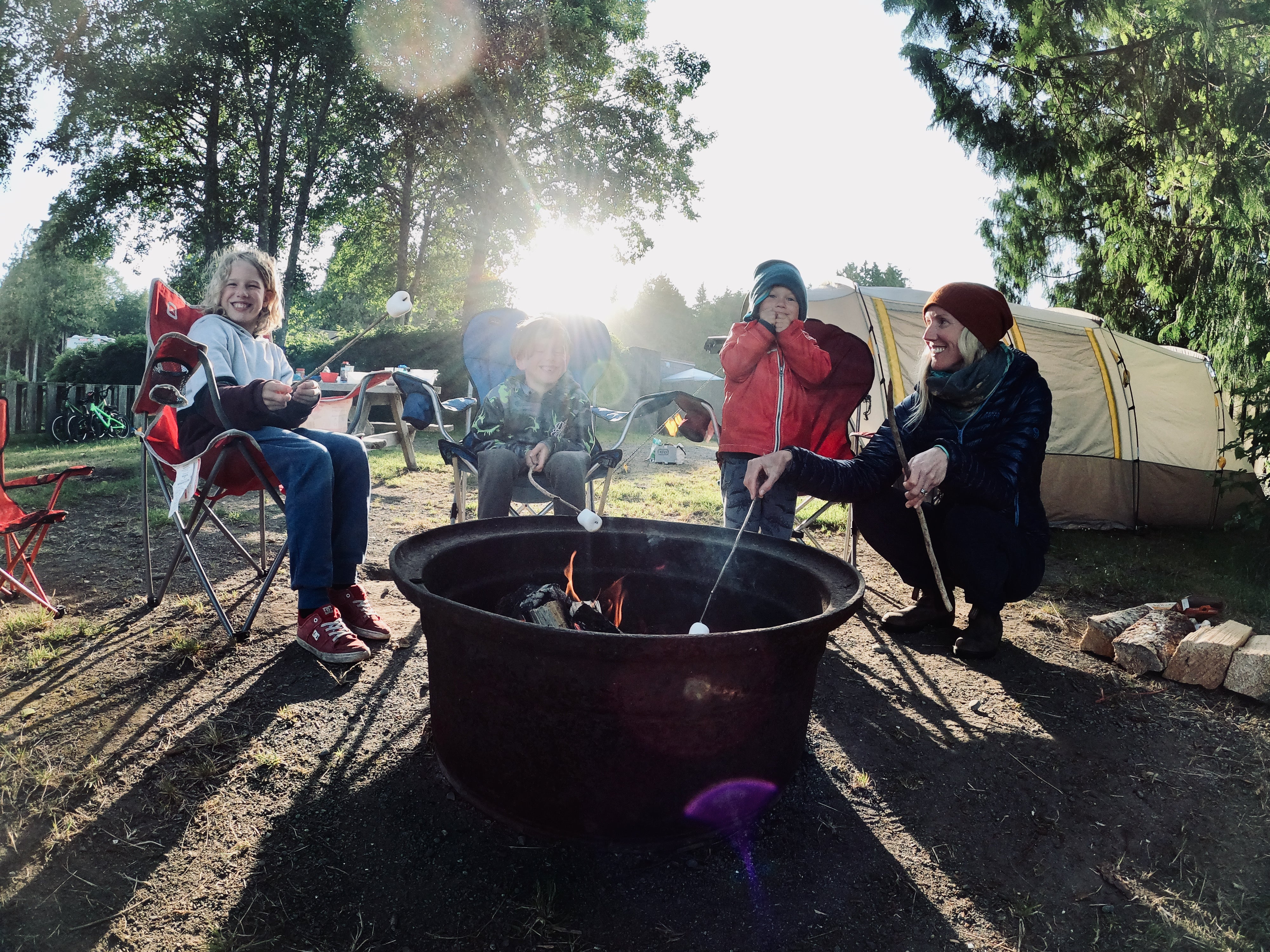 10 Camping Hacks: Family Edition